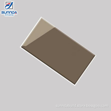 dark coffee glossy finish high quality verified interior glazed ceramic wall tiles